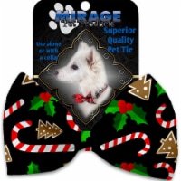 Mirage Pet 1272-BT Candy Cane Chaos Pet Bow Tie