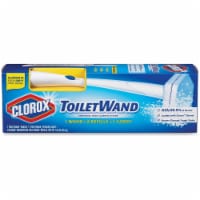 Clorox CLO03191CT Toilet Wand Disposable Cleaning Kit - Blue & White