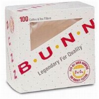DDI 933134 Bunn-O-Matic Corporation Coffee Filters 2-3/4''x3'' 100/PK White Case of 14