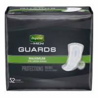 Depend Guards Incontinence Pads, Disposable, Maximum Absorbency, 12 Length (52 Count)