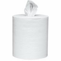 Kleenex 01320 White Center Flow Hand Towel - 250 Count- Pack 4
