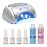 Gelish 18G Gel LED Nail Polish Curing Light and Mini Basix Gel Nail Prep Kit