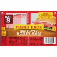 Bar-S Fresh Pack Deli Shaved Honey Ham Perspective: Main