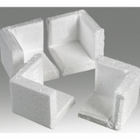 Polar-Tech Corner Protector,EPS Foam,PK80  901