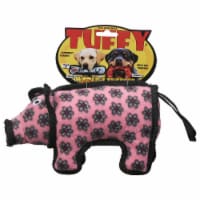 Tuffy® Pink Junior Pig Dog Toy Perspective: Main