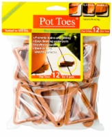 Pot Toes Deck Saver Accessory - Terracotta Perspective: Main
