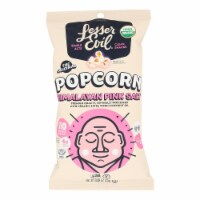 Lesser Evil Organic Popcorn Himalayan Pink Salt 0.88 oz. 18/Carton (LSN00141)
