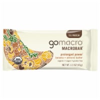 GoMacro Banana and Almond Butter Nutrition Bars Perspective: Main