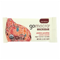 GoMacro Cashew Caramel Nutrition Bars Perspective: Main
