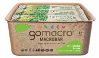GoMacro MacroBar Wholehearted Heaven Almond Butter & Carob Bars Perspective: Main