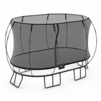 Springfree Trampoline Kids Outdoor Large Oval 8 x 13' Trampoline with Enclosure
