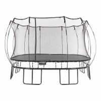 Springfree Trampoline Kids Outdoor Jumbo Square 13 Ft Trampoline with Enclosure