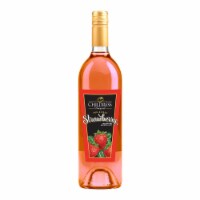 Childress Vineyards Sun-Kissed Strawberry North Carolina Flavored Wine Perspective: Main