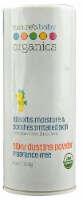 Nature's Baby  Organics Silky Dusting Powder Fragrance Free Perspective: Main