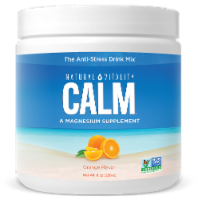 Natural Vitality Calm Orange Anti-Stress Drink Mix Perspective: Main