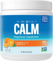 Natural Vitality CALM Orange Magnesium Supplement Drink Mix Perspective: Main