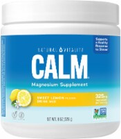 Natural Vitality CALM Sweet Lemon Magnesium Supplement Drink Mix