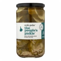 Rick's Picks Garlic Dill Pickle Slices
