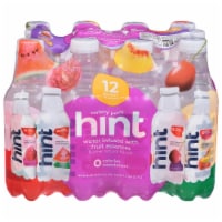 Hint® Variety Flavored Bottled Water Perspective: Main