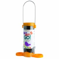 Jacobi Jayne 290157 2-Port Get Set Go Nyjer Feeder, Yellow