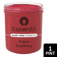 Talenti Sorbetto Roman Raspberry, a Non-Dairy Ice Cream Alternative with Non-GMO Ingredients, 1 Pint Perspective: Main