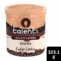 Talenti Layers Vanilla Fudge Cookie Gelato Pint Perspective: Main