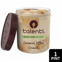 Talenti Caramel Toffee Crunch Dairy-Free Gelato Perspective: Main