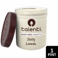 Talenti Dairy-free Sorbetto Zesty Lemon 1 Pint Perspective: Main