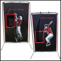 Cimarron 2-Sport Catcher Vinyl Backstop with Frame