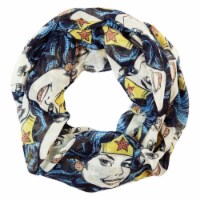 Wonder Woman  Wonder Woman Comic Round Halftone Infinity Scarf
