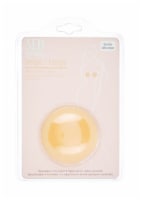 Must Have Beauty Round Shape Silicone Nipple Cover Clamshell- Beige Perspective: Main