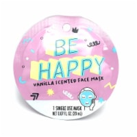 Taste Beauty Be Happy Vanilla Scented Face Mask