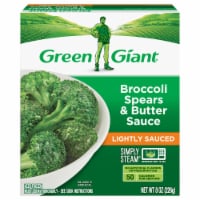 Green Giant Lightly Sauced Broccoli Spears & Butter Sauce Perspective: Main