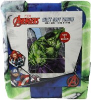 VM International Hulk Cracking Up Throw Blanket Perspective: Main