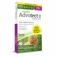 Vetality 190623250347 5-9 lbs Advotect II Cat Flea Treatment, 6 Doses