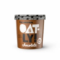 Oatly Dairy Free Chocolate Frozen Dessert Pint Perspective: Main
