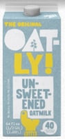 Oatly Dairy Free Unsweetened Oatmilk Perspective: Main