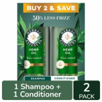 Herbal Essences Hemp Oil Shampoo and Conditioner Set with Certified with Aloe and Camellia Oil Perspective: Main