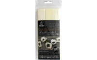 Double-Sided Extra Fine Crepe Paper 2/Pkg-White/Vanilla & Vanilla/Chiffon