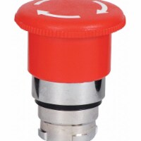 Dayton Push Button,22mm,TurnToRlease,Mushroom  30G120