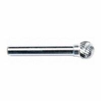 Sim Supply Ball Bur SD,Single End,7/16 ,Carbide 19D696