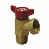 Sim Supply Boiler Drain Valve,Quarter Turn,1/2 In  102-053HN