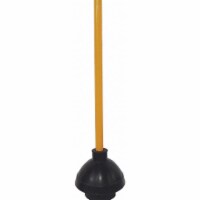 Sim Supply Forced Cup Plunger,Rubber,Cup Size 6In.  1RLV8