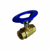 Sim Supply Brass Ball Valve,Inline,FNPT,1/2   G-BVO-50