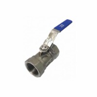 Sim Supply SS Fire Safe Ball Valve,FNPT,1/2 in 06Q011N06012FSR