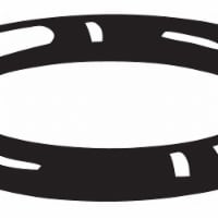 Fabory O-Ring,Silicone,Dash 336,3-1/4 O.D,PK50 U38883.018.0287