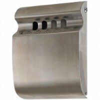 Tough Guy Cigarette Receptacle,1/4 gal.,Silver  12V180