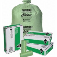 Tough Guy Compstble Trash Bags,60 gal.,Green,PK100 5PHX1