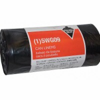 Tough Guy Trash Bags,38 gal.,Black,PK25 5WG09