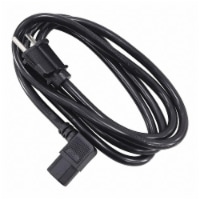 Sim Supply PC Powr Cord,5-15P,IEC C13,6 ft.,Blk,15A 20PX09ID